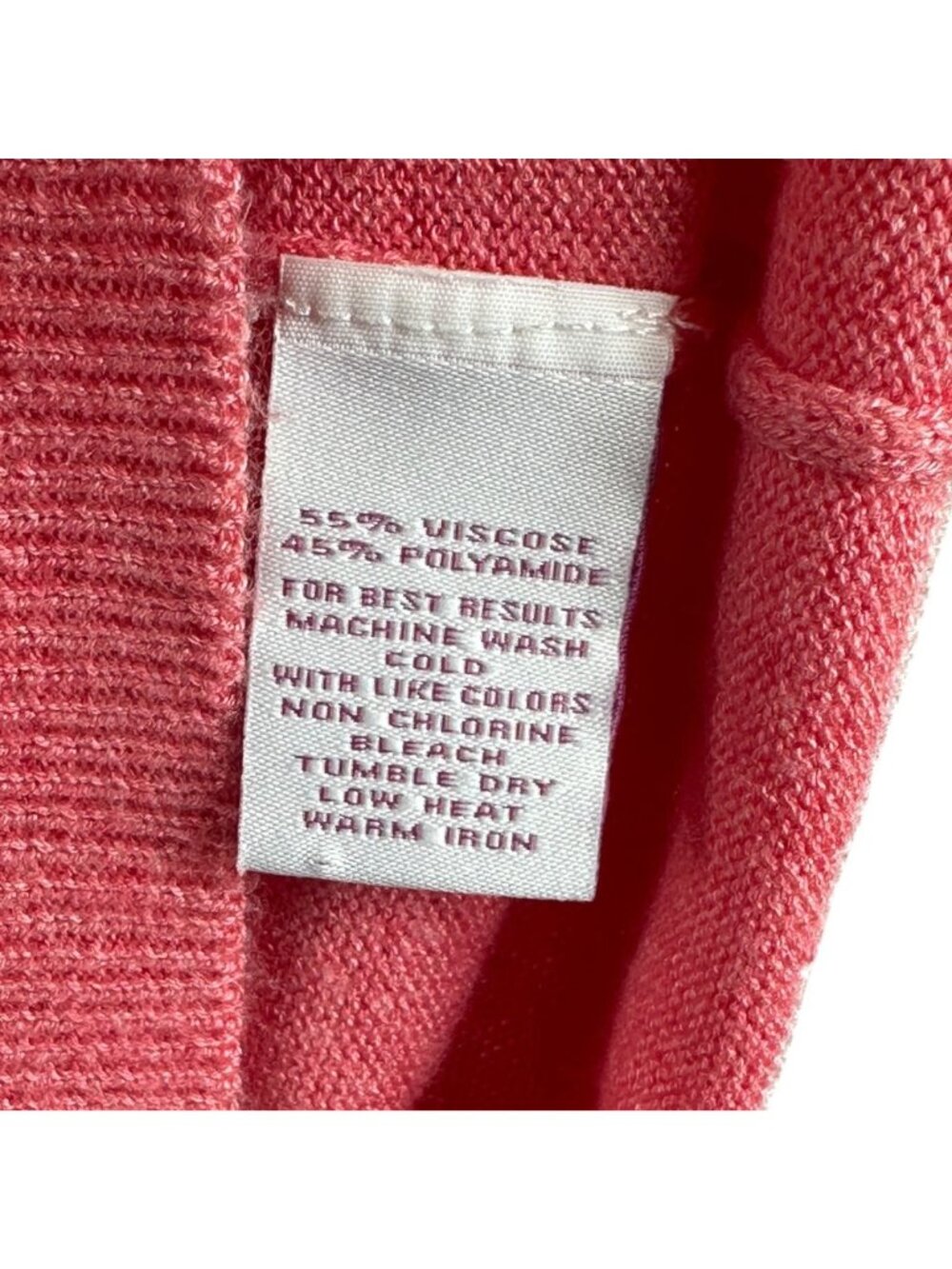 Peter Millar Womens Small Pink Quarter Zip Golf Sweater Contrast Stitch Pullover - Picture 5 of 5